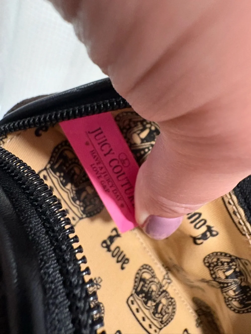 ✨ JUICY COUTURE VINTAGE ZIP POUCH ✨ 💖